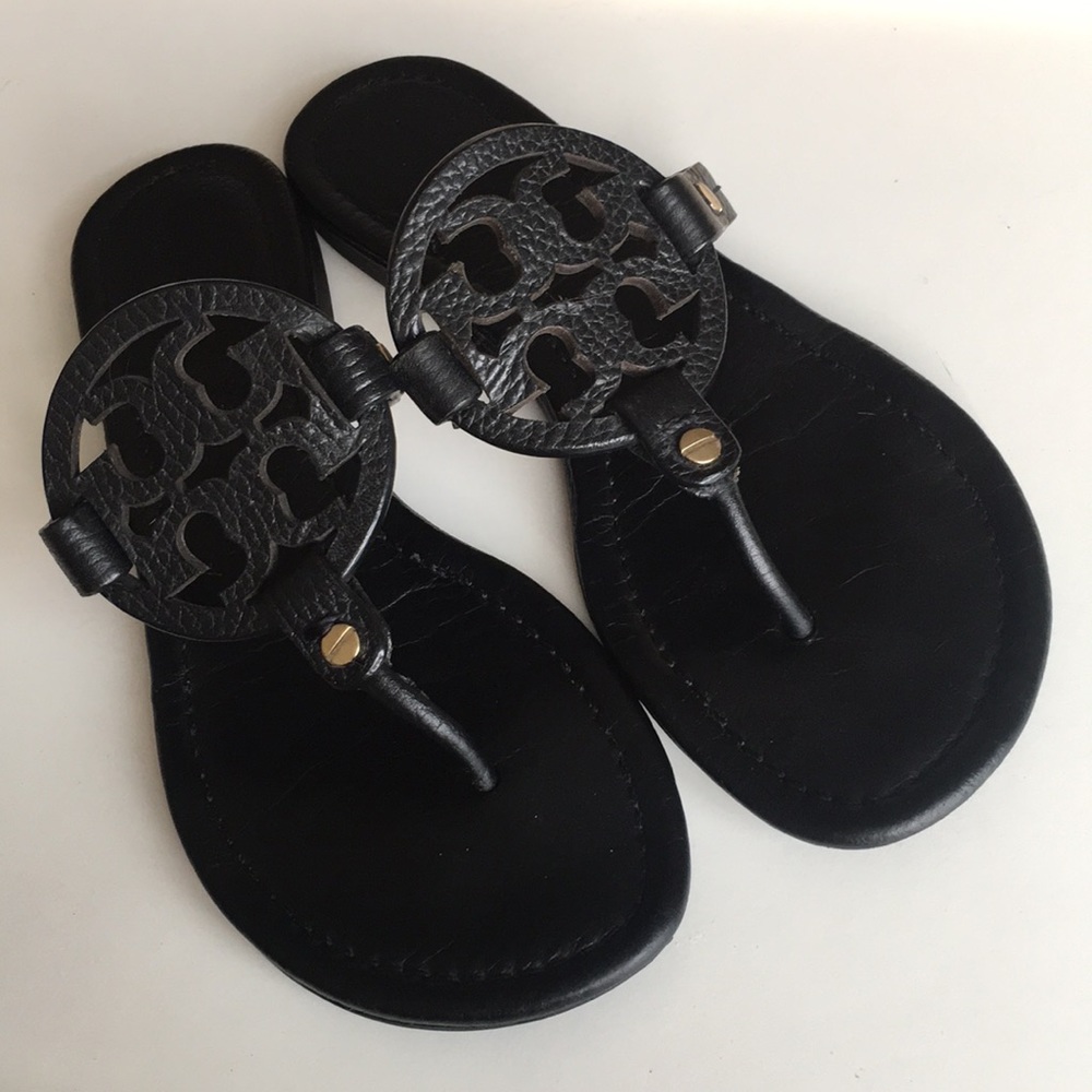 Tory Burch Miller sandals black
